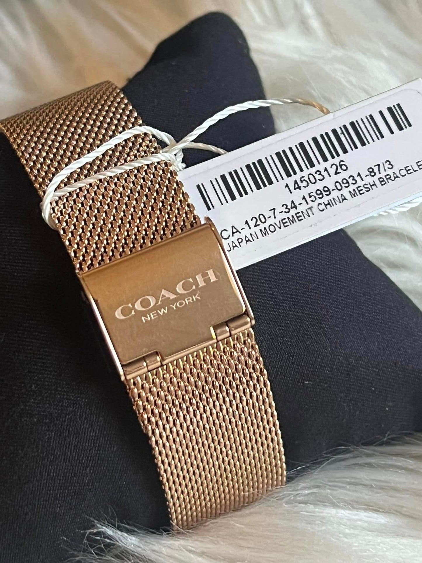 Coach Perry Silver Dial Rose Gold Women’s Watch