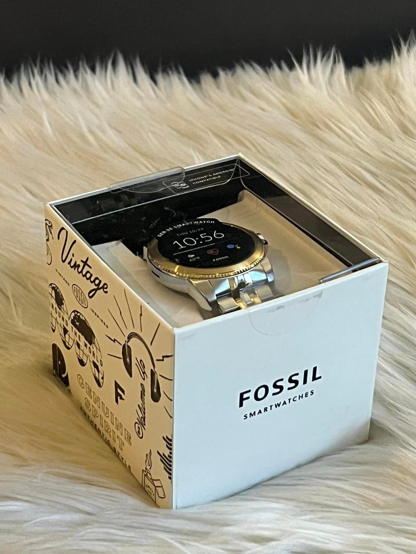 Fossil Gen 5E Smartwatch Rose Gold-Tone