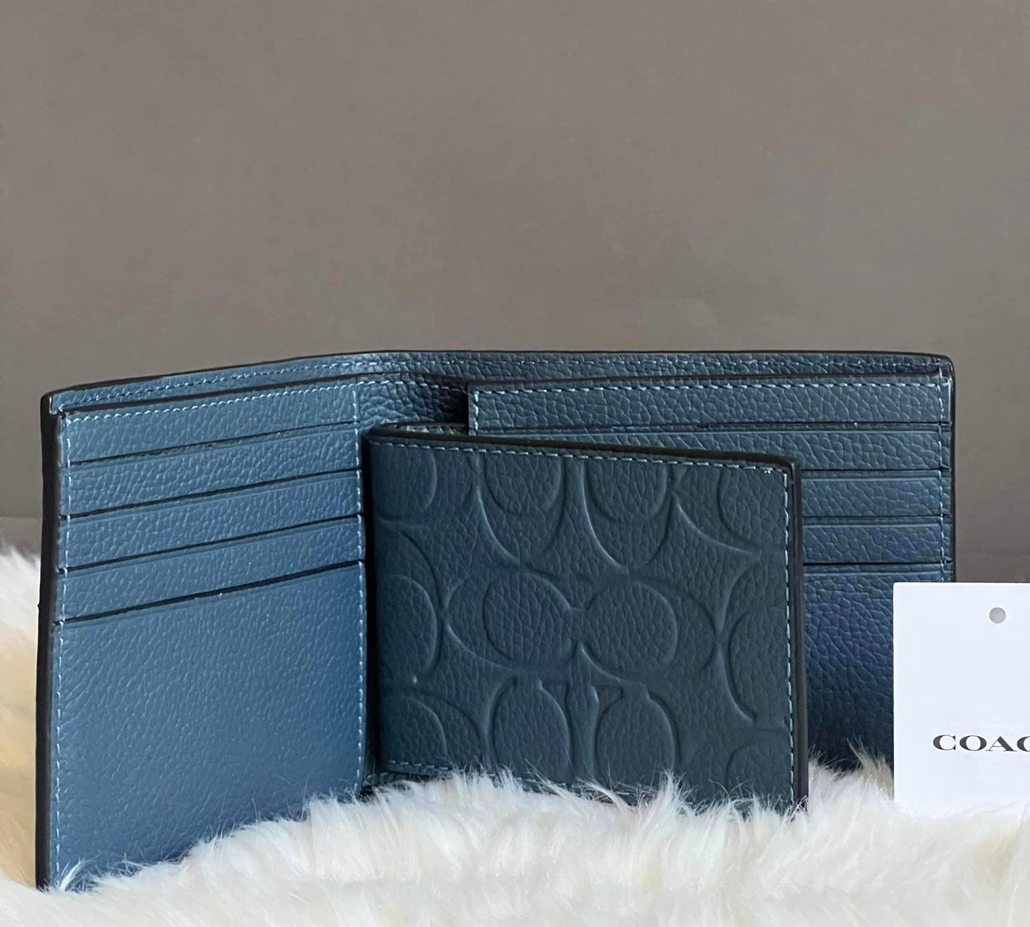 Coach Men’s 3-in-1 Wallet in Signature Leather