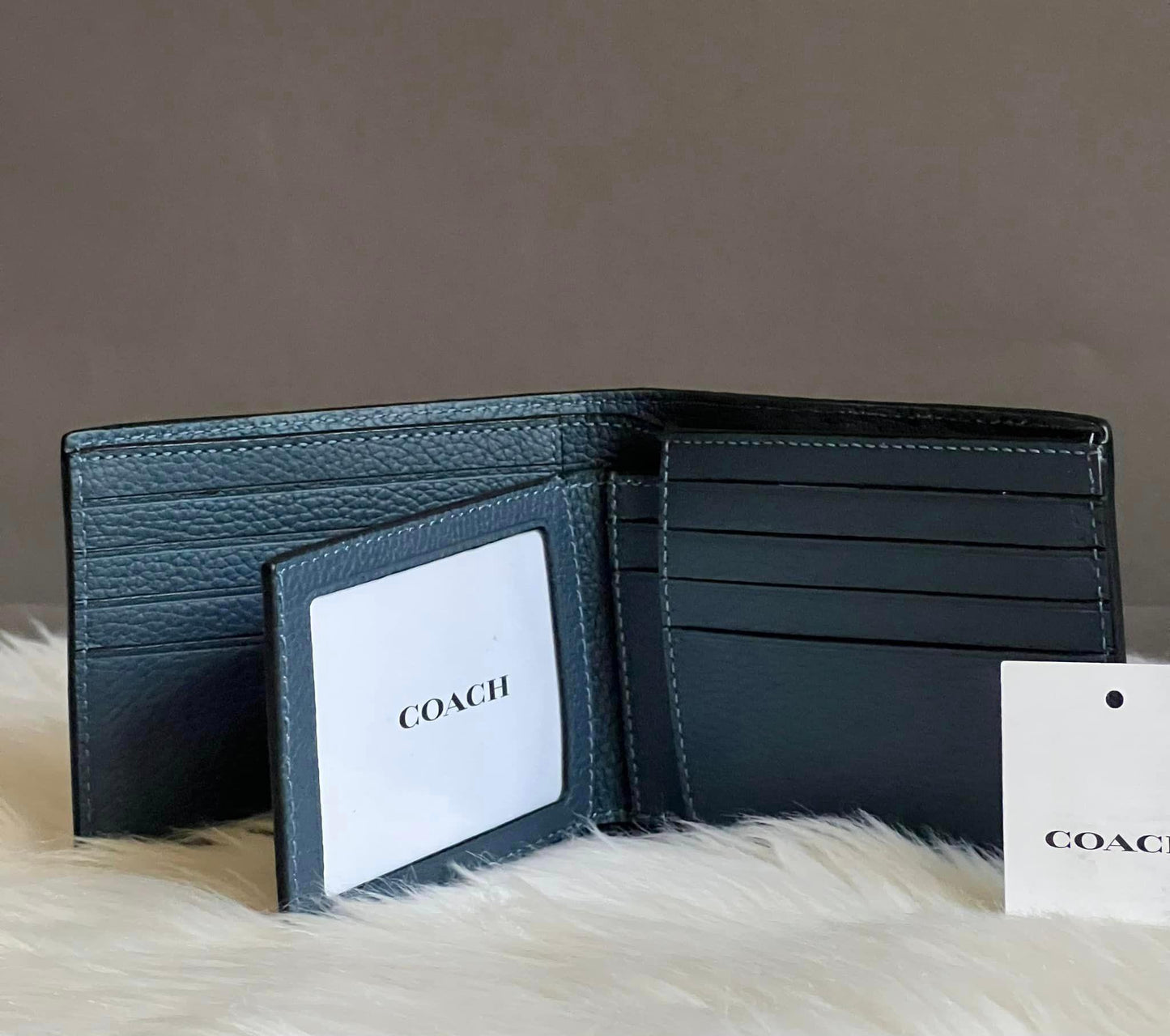 Coach Men’s 3-in-1 Wallet in Signature Leather