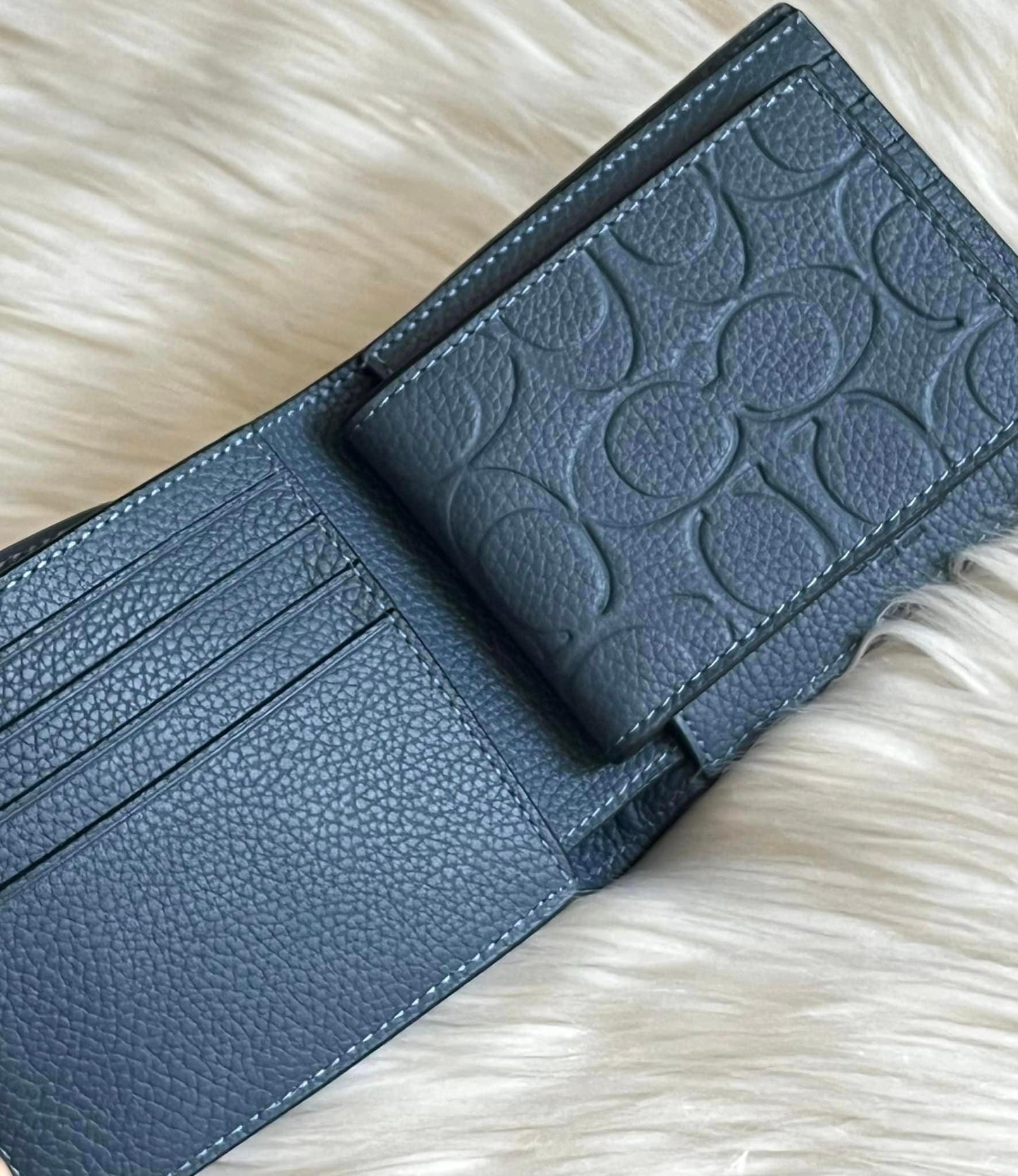 Coach Men’s 3-in-1 Wallet in Signature Leather