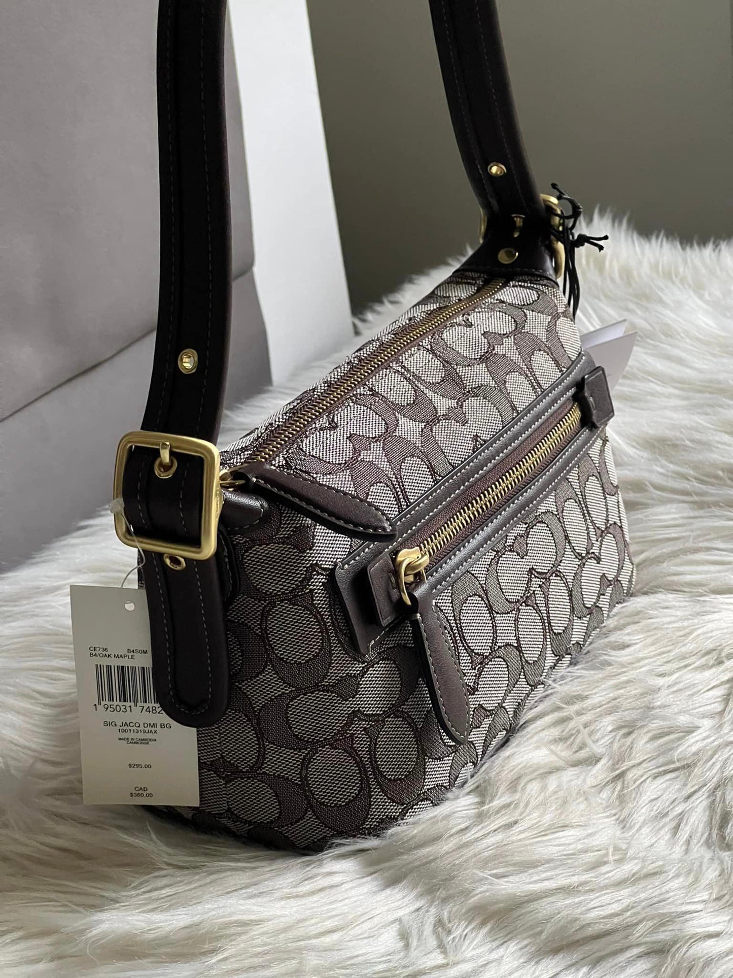 Coach Demi Bag in Signature Jacquard