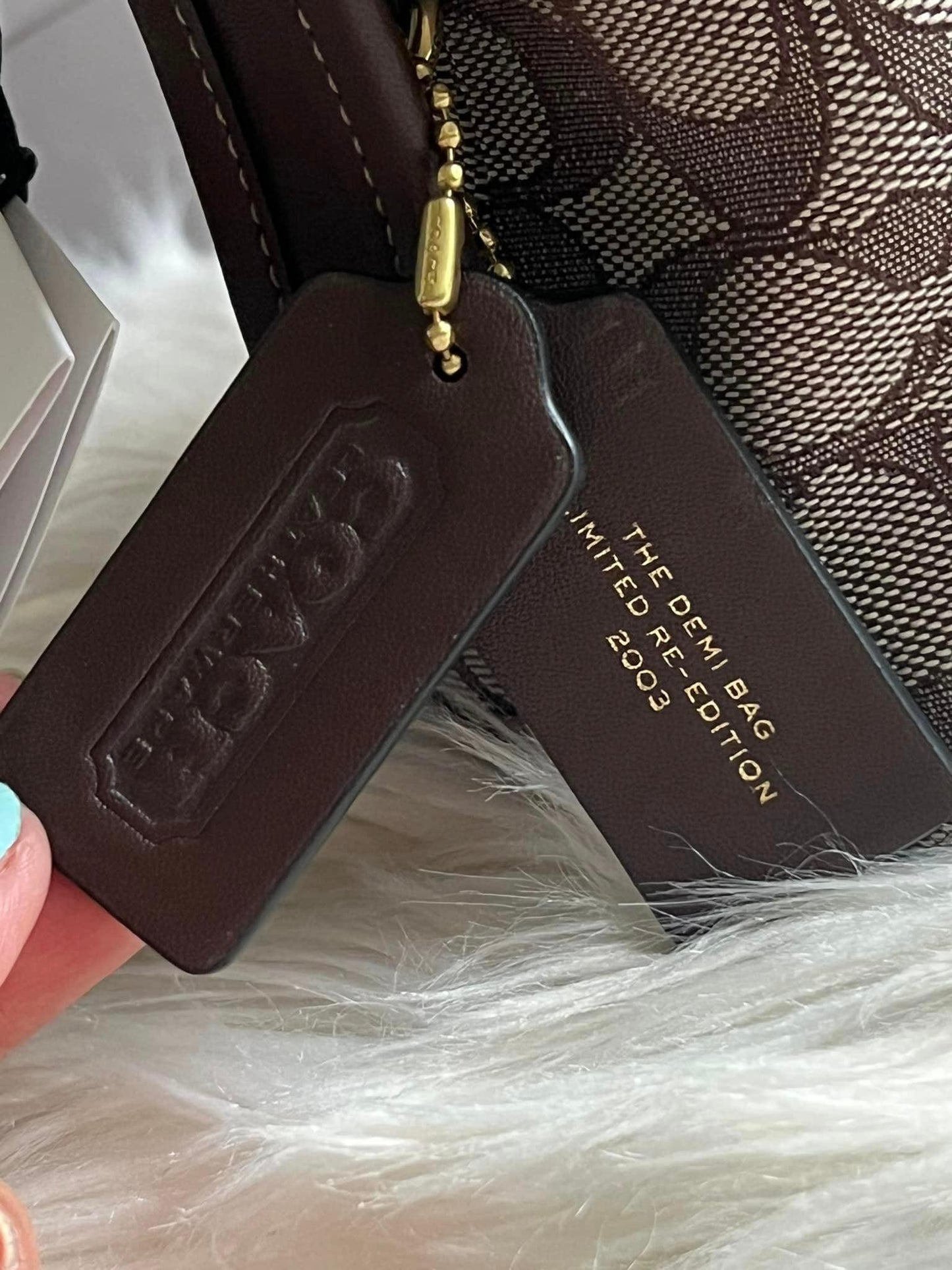 Coach Demi Bag in Signature Jacquard