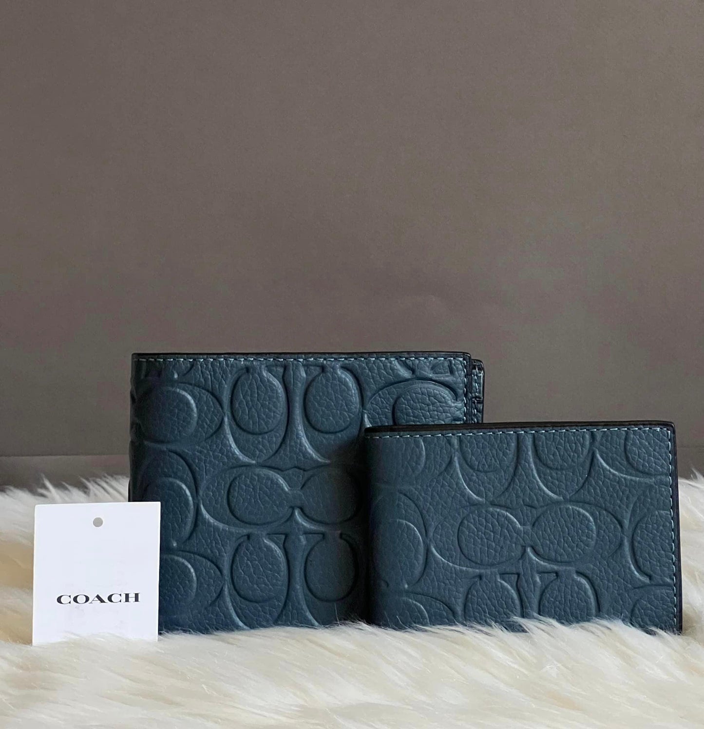 Coach Men’s 3-in-1 Wallet in Signature Leather