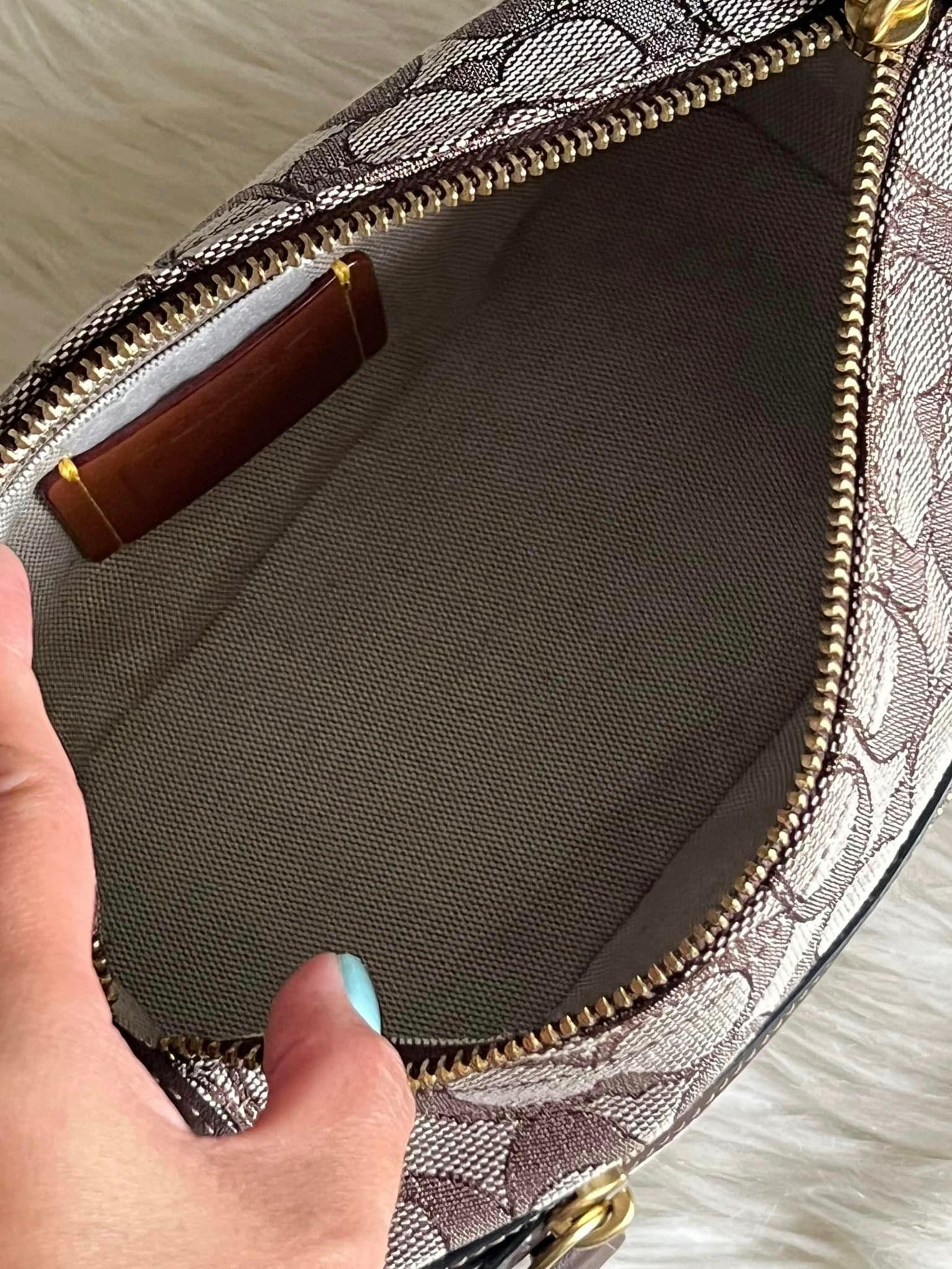 Coach Demi Bag in Signature Jacquard