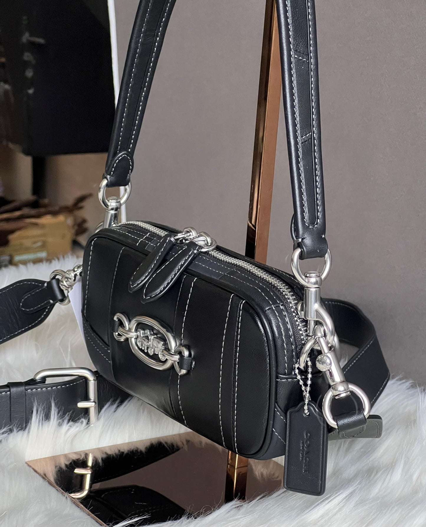 Coach Avery Shoulder Bag in Patchwork