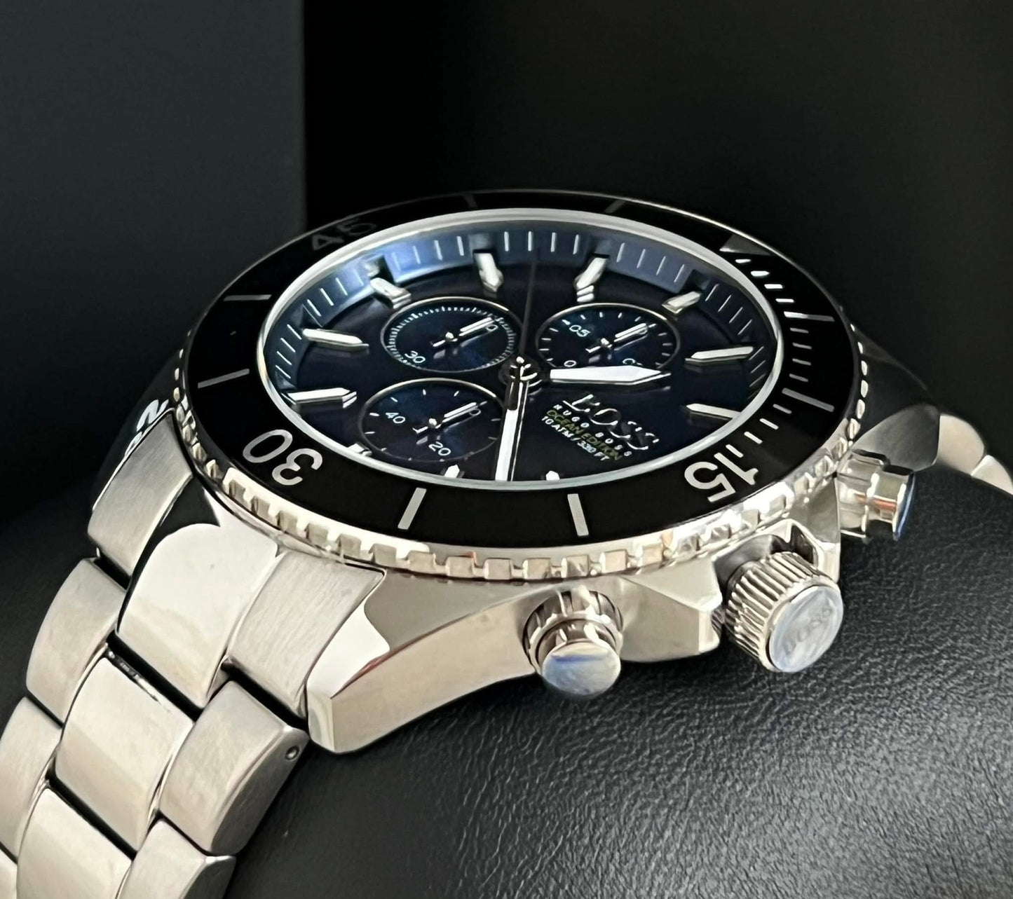 Hugo Boss Men’s Ocean Blue Dial Watch