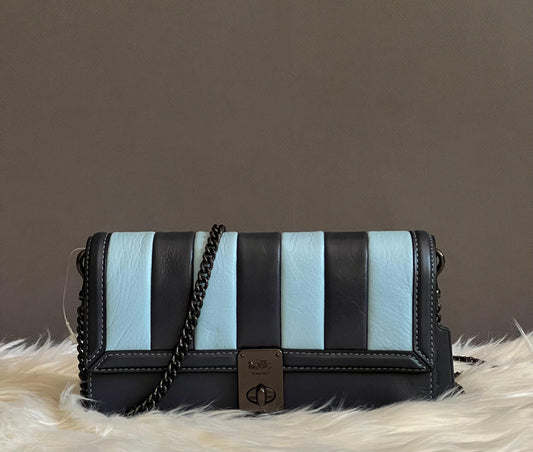 Coach Hutton Clutch with Colorblock Quilting
