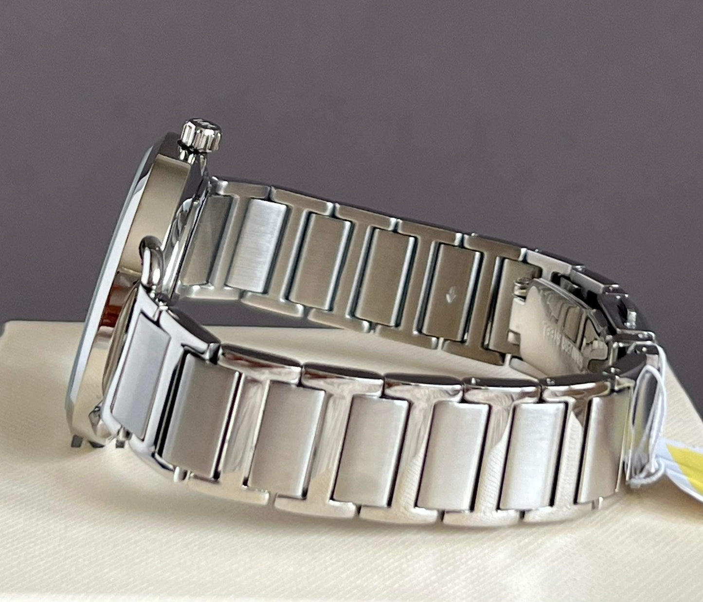 Michael Kors Women's Portia Crystallized Silver-Tone Watch