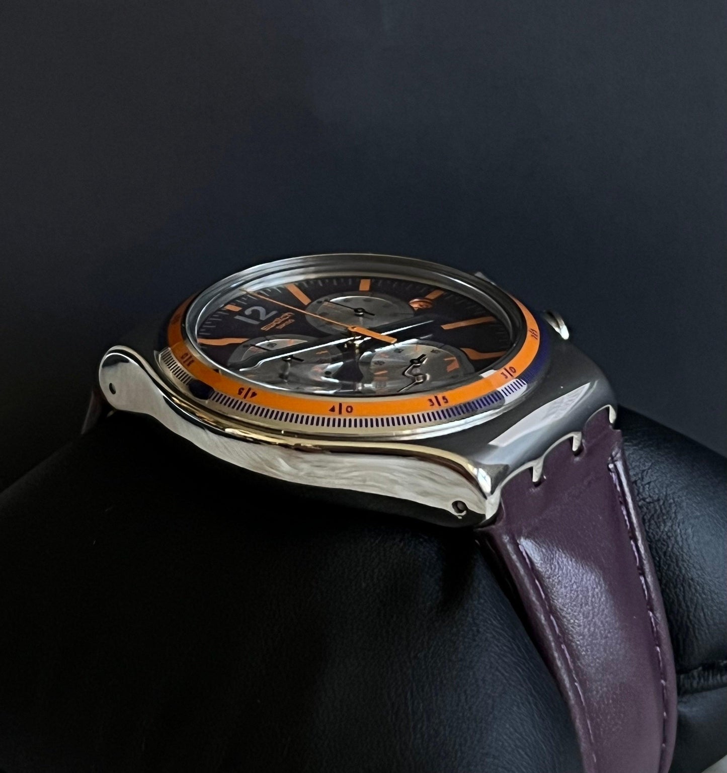Swatch Prisoner Irony Chrono Watch
Swiss Made