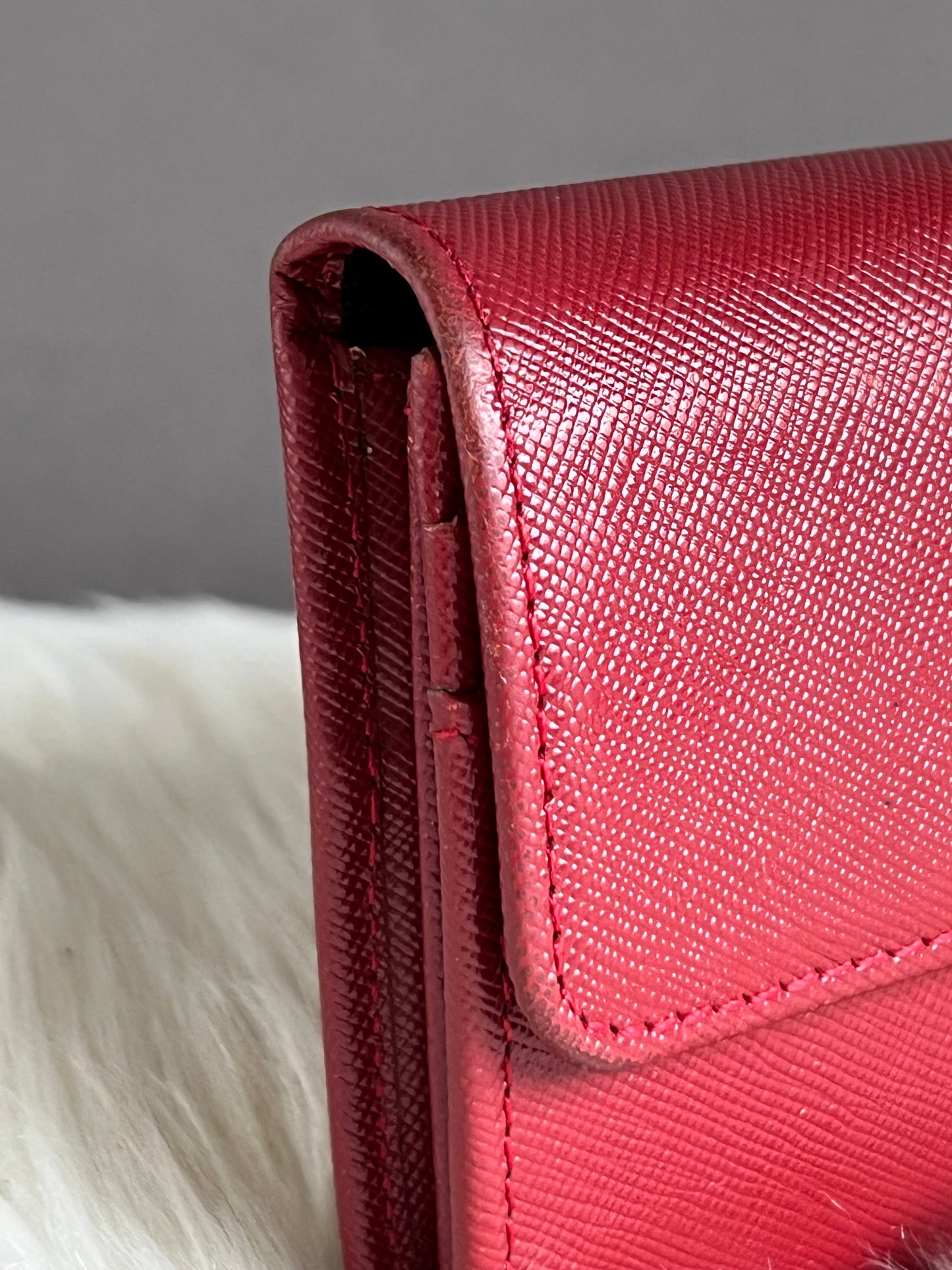Prada Saffiano Long Wallet