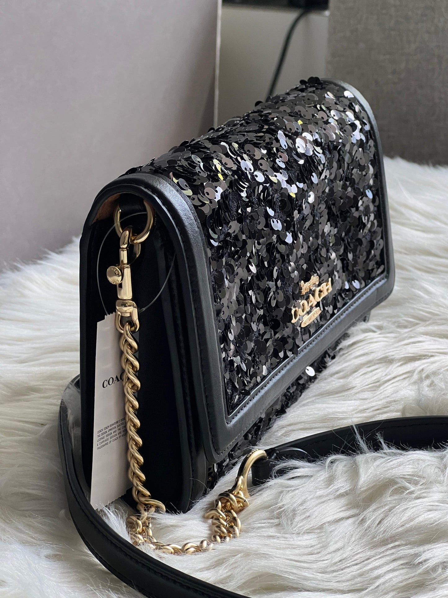 Coach Flap Clutch Crossbody