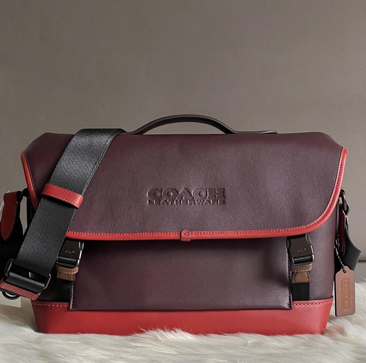 Coach League Bike Bag in Colorblock