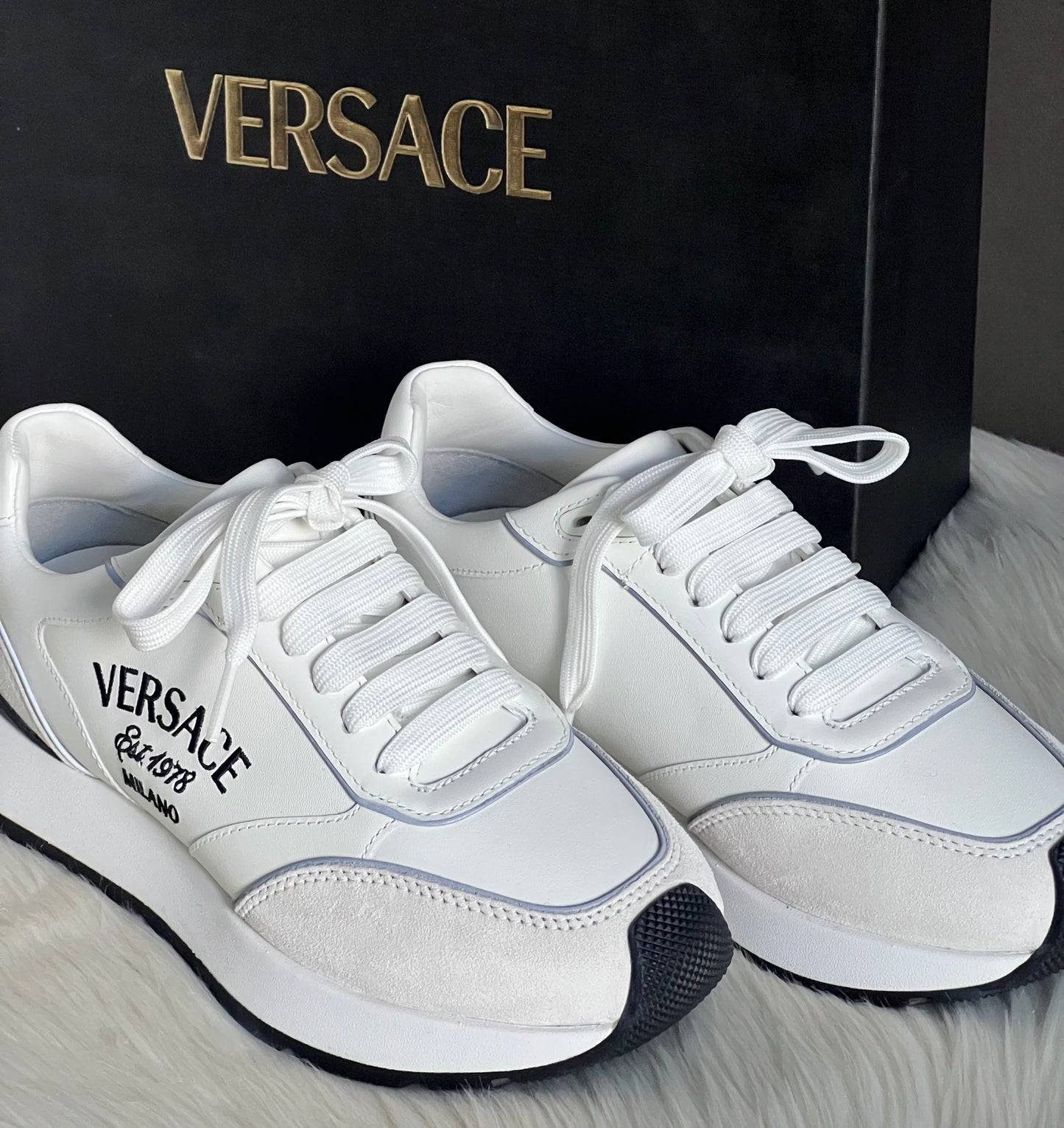 Versace Milano Vitello Sneaker