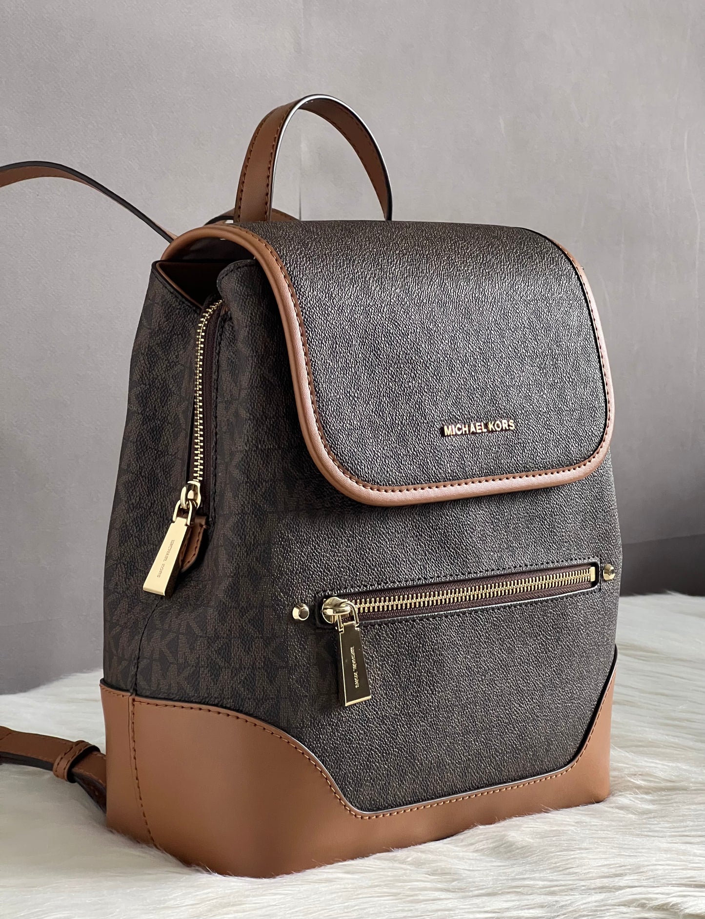 Michael Kors Harrison Medium Logo Backpack
