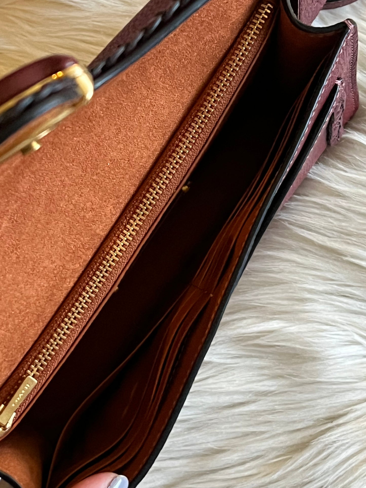 Coach Tabby Chain Clutch with Braid