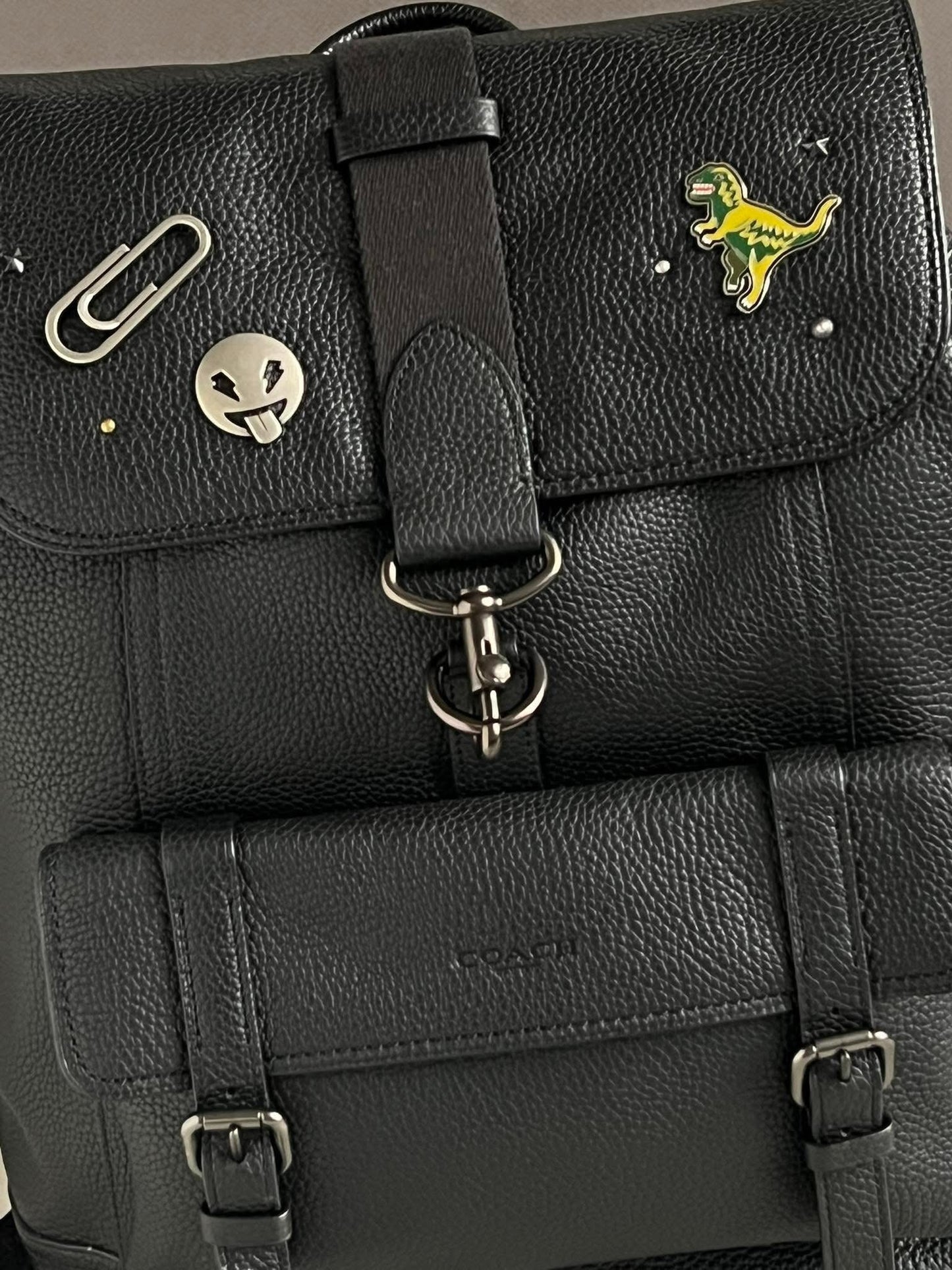 Coach Bleecker Backpack with Charms