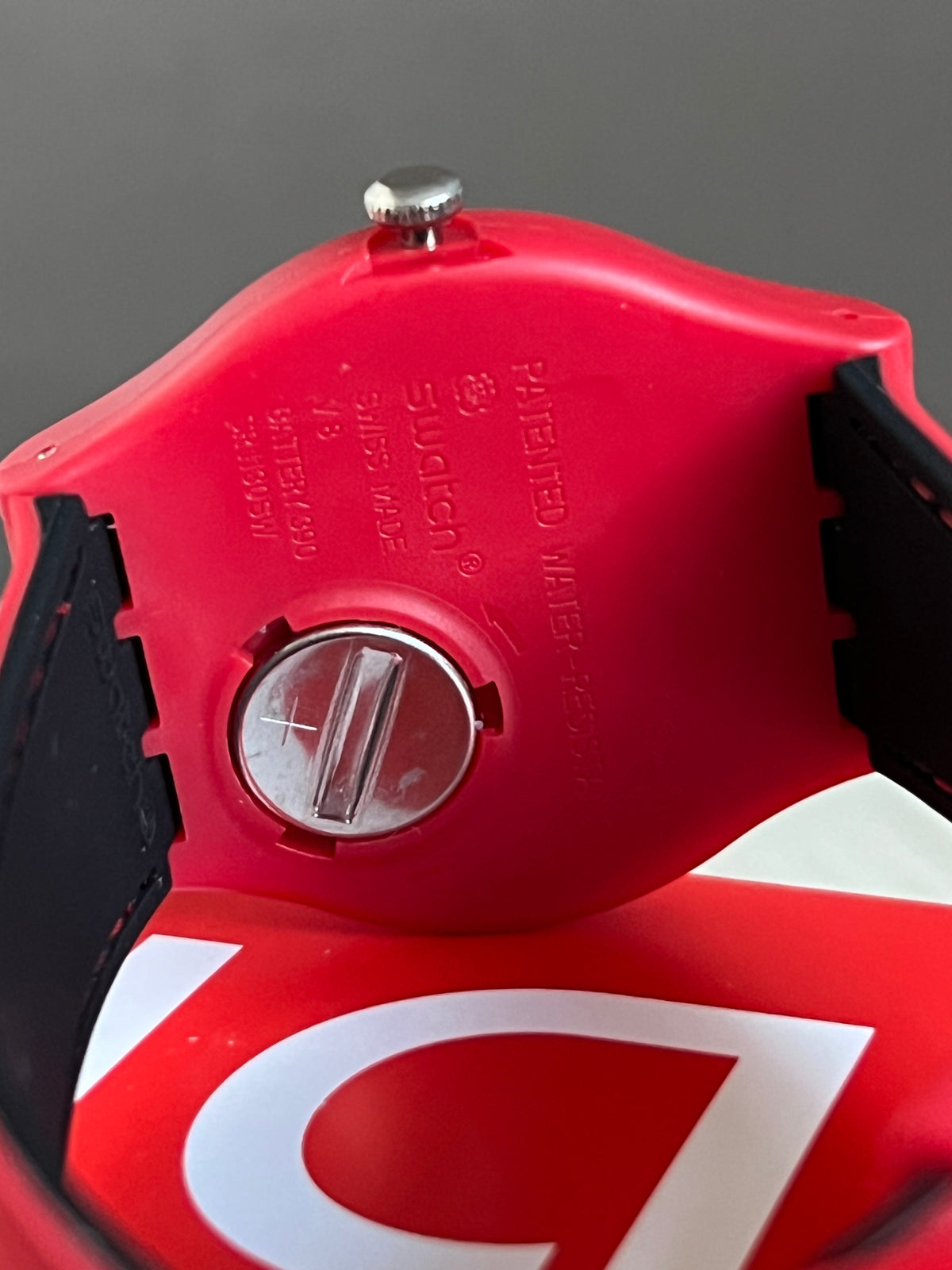 Swatch Red Brake Watch