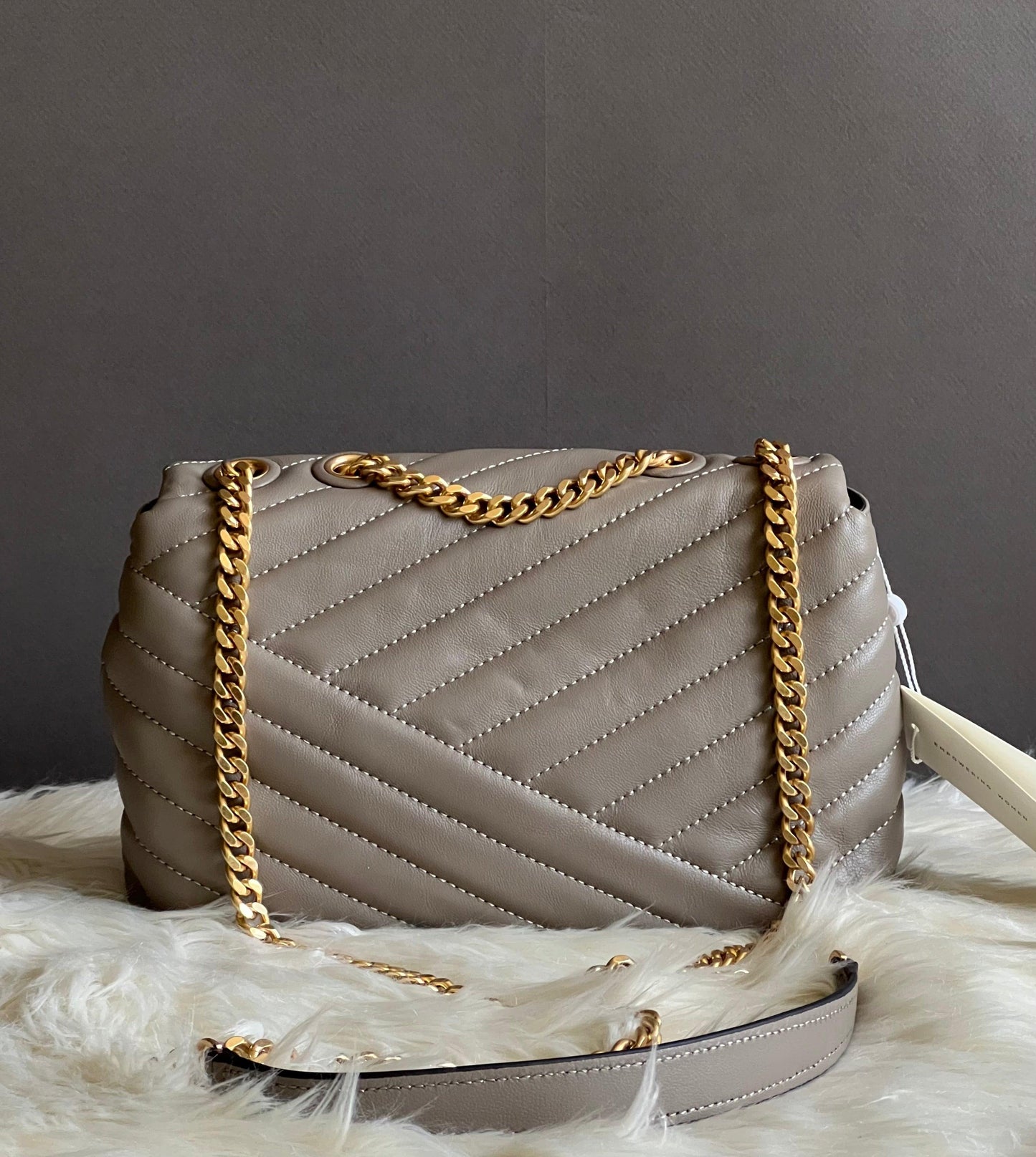 Tory Burch Small Kira Chevron Convertible Shoulder Bag