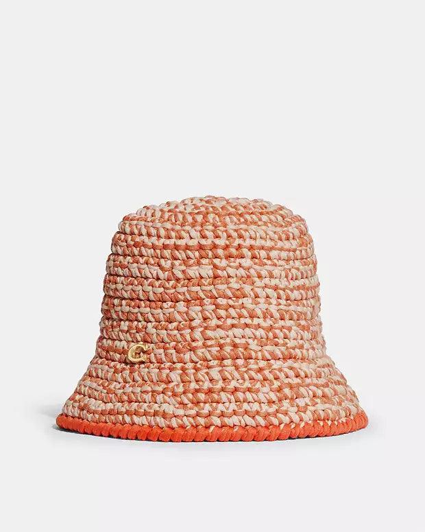 Crochet Bucket Hat Tory Burch Buy Natural Crochet Bucket Hat From