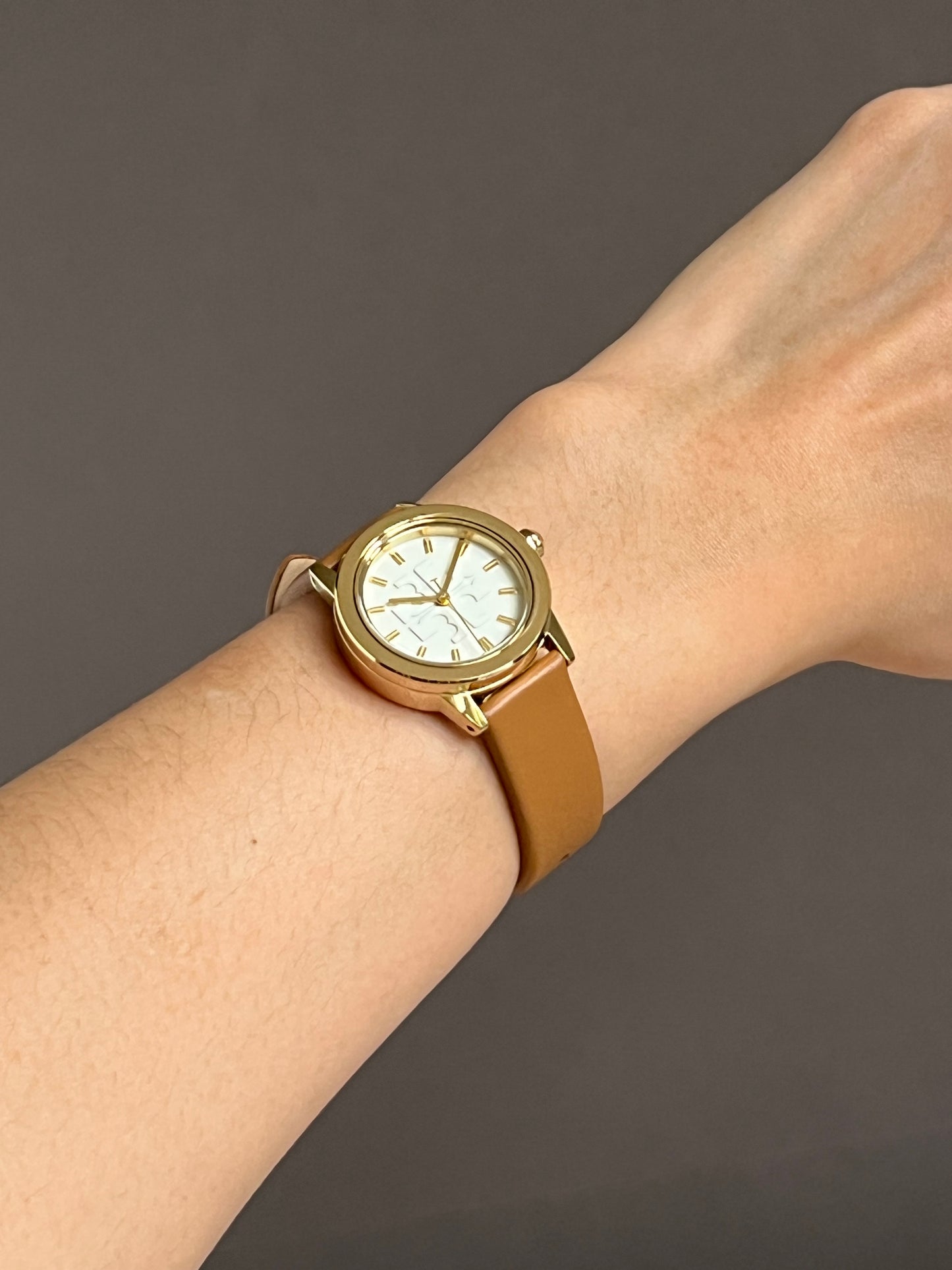 Tory Burch Gigi Leather Strap Watch Gift Set