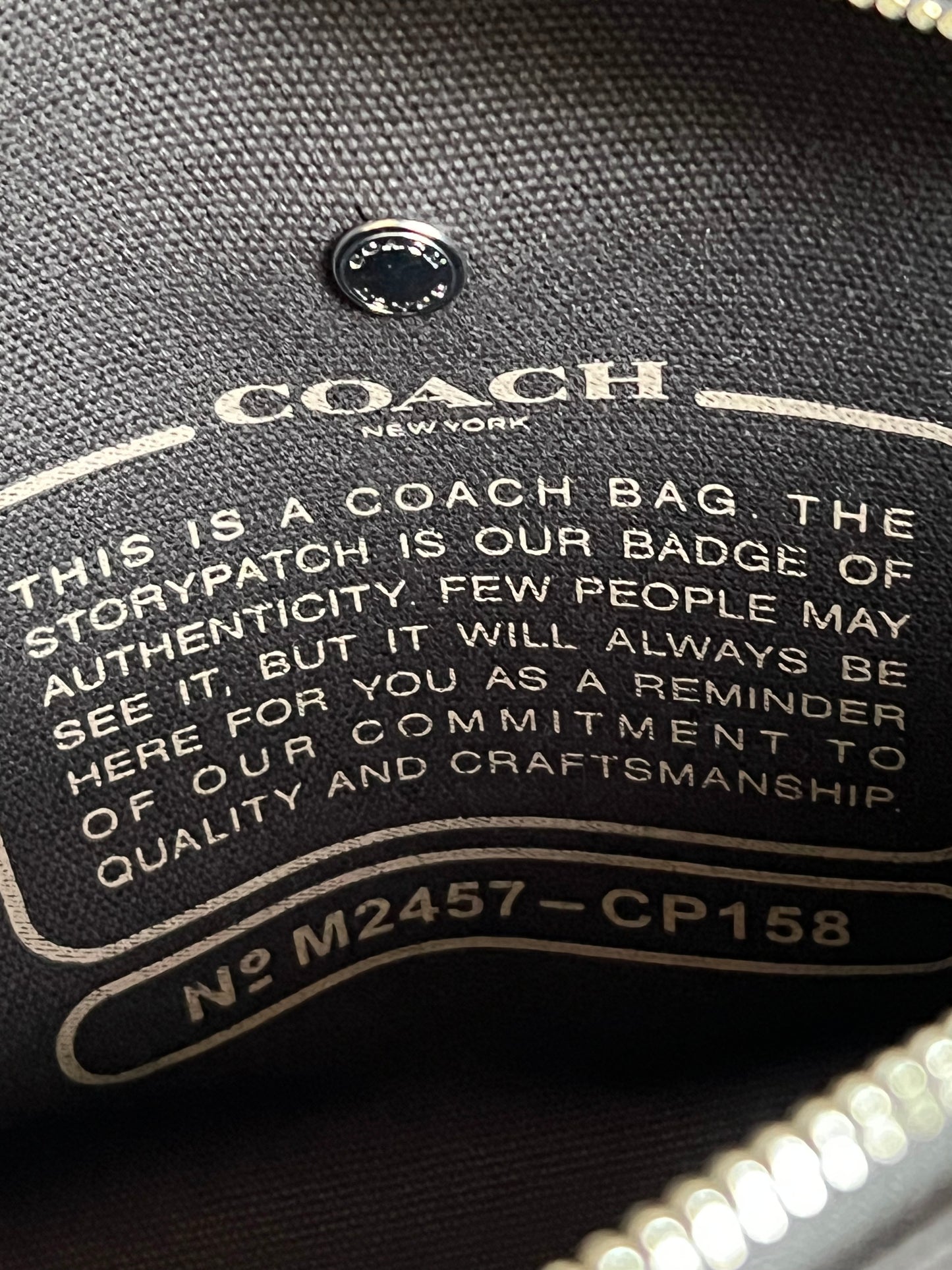 Coach Cargo Tote Bag