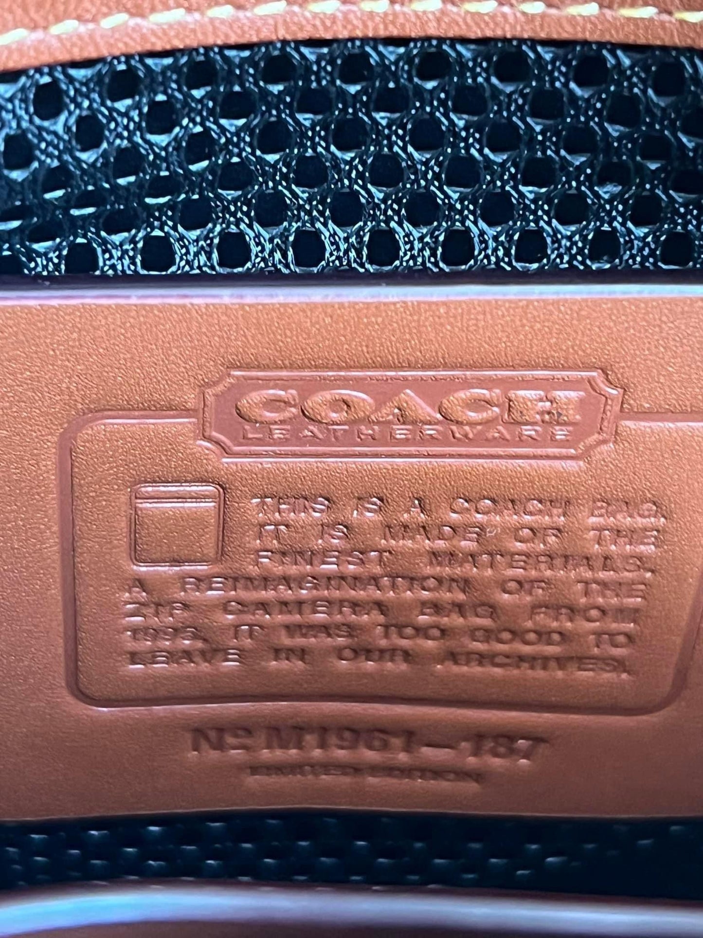 Coach Zip Camera Bag