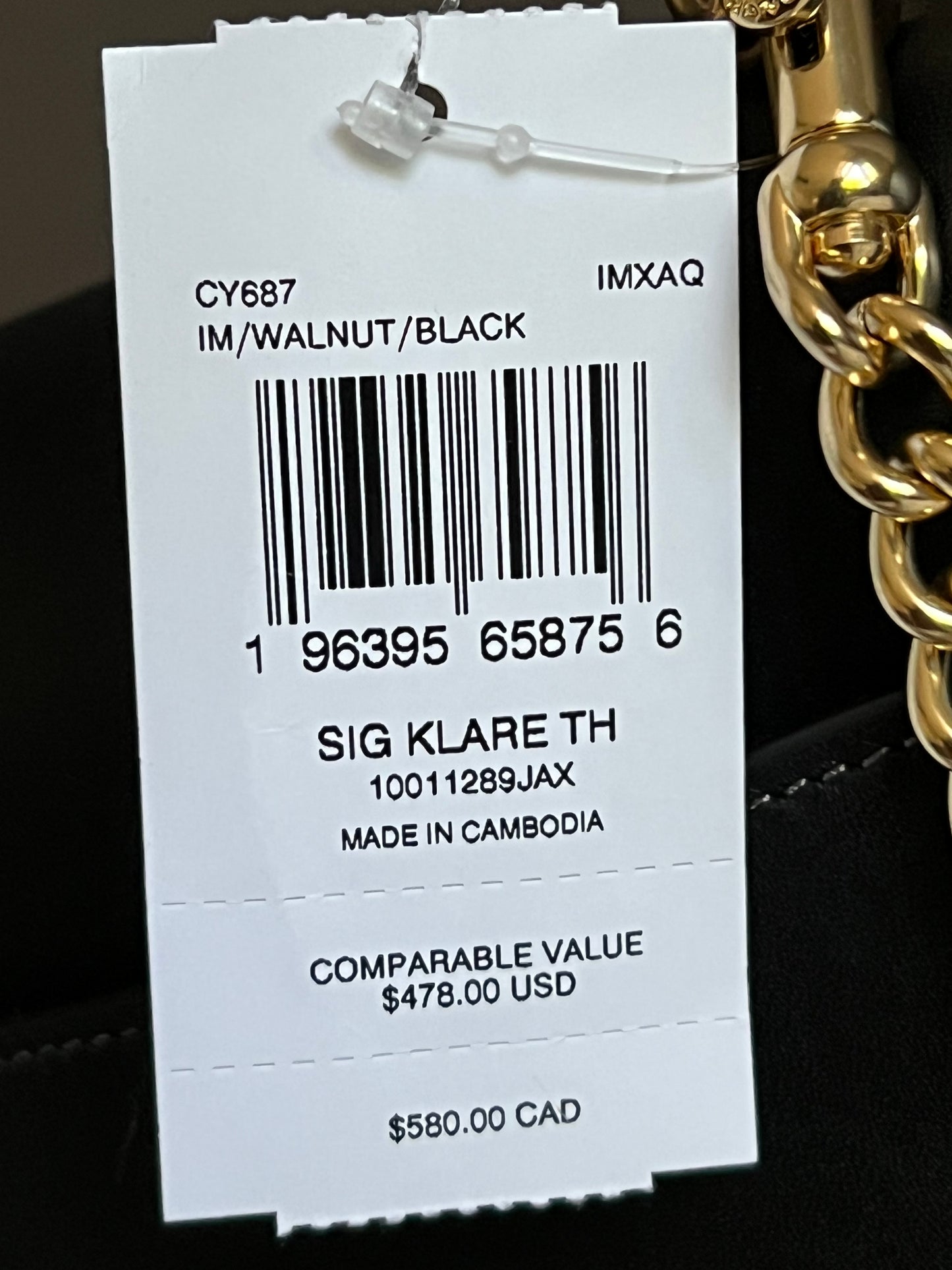 Coach Klare Top Handle Bag in Signature Canvas