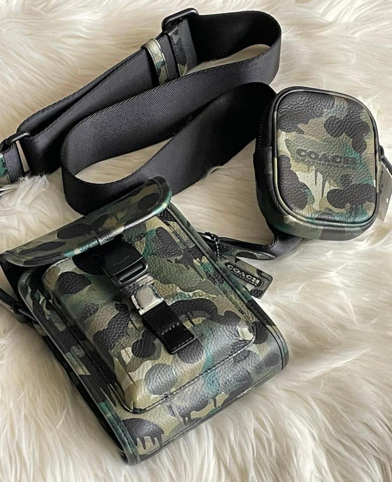 Charter North/South Crossbody With Hybrid Pouch