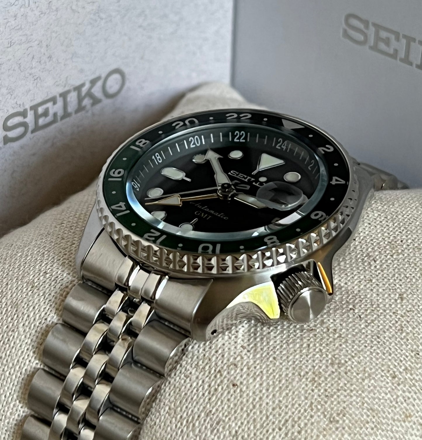 Seiko Men’s 5 Sports Automatic GMT Watch