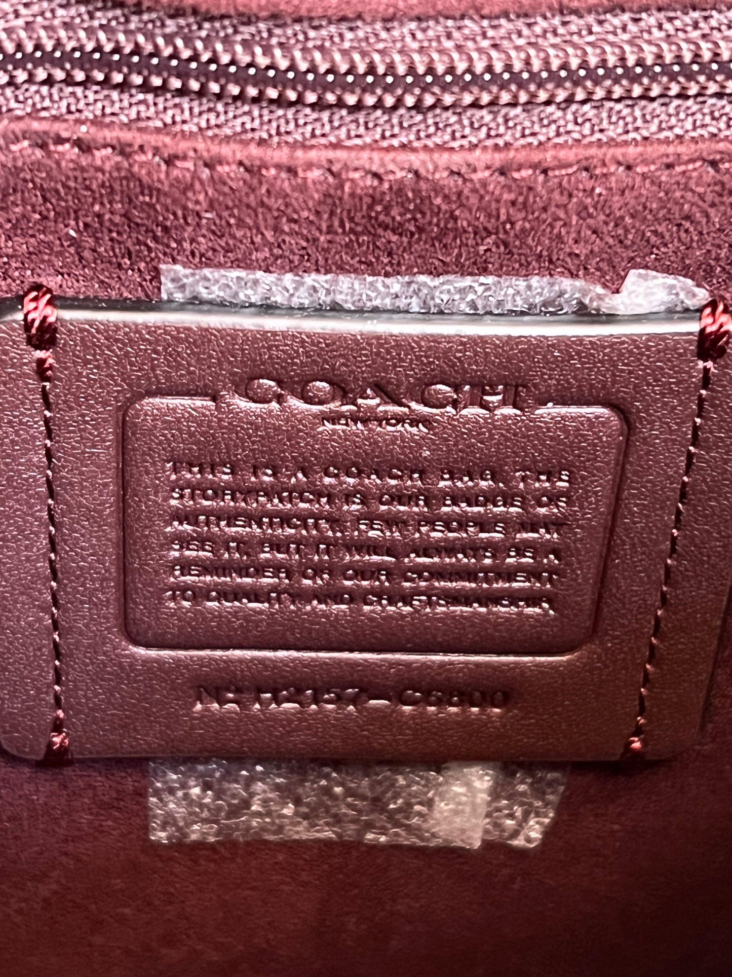 Coach Marlie Top Handle Satchel with Border Quilting