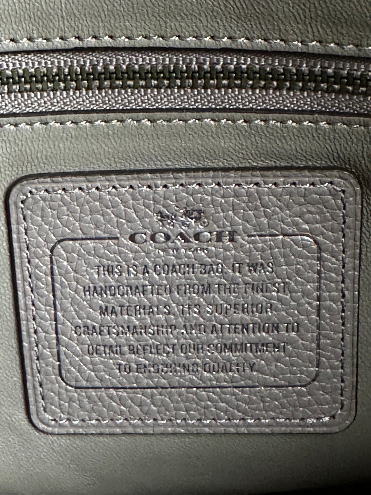 Coach Nomad Fringe Hobo in Pebble Leather