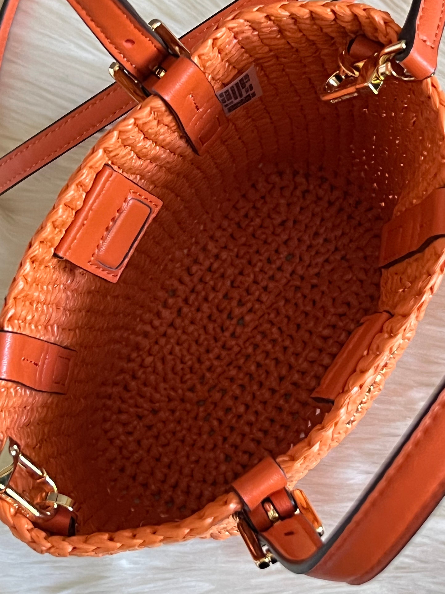 Michael Kors Quinn Extra-Small Crocheted Crossbody Bag