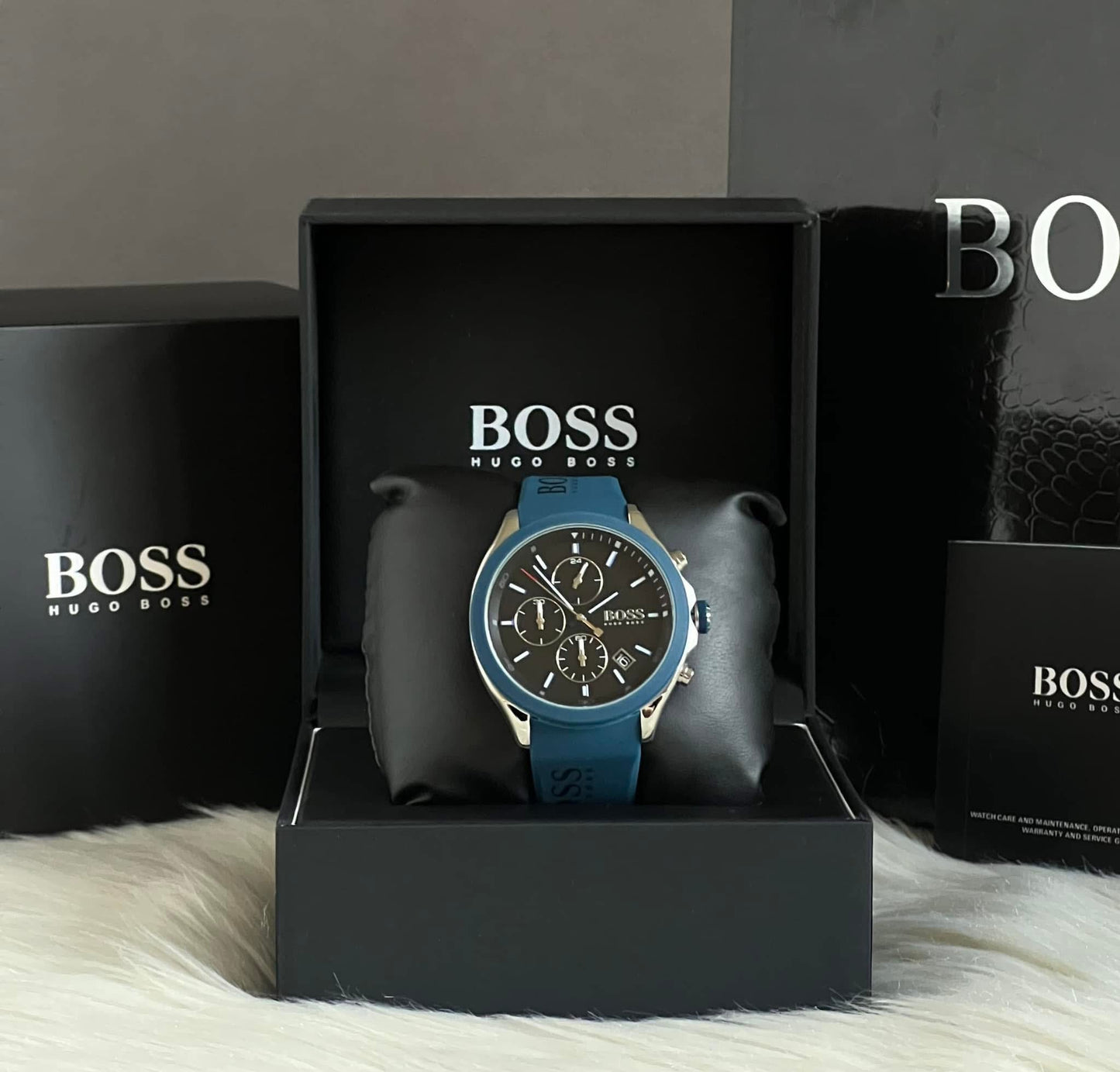 Hugo Boss Men’s Velocity Blue Watch