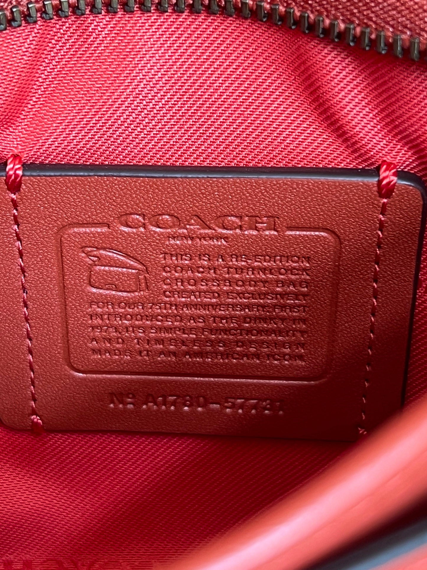 Coach Saddle 18