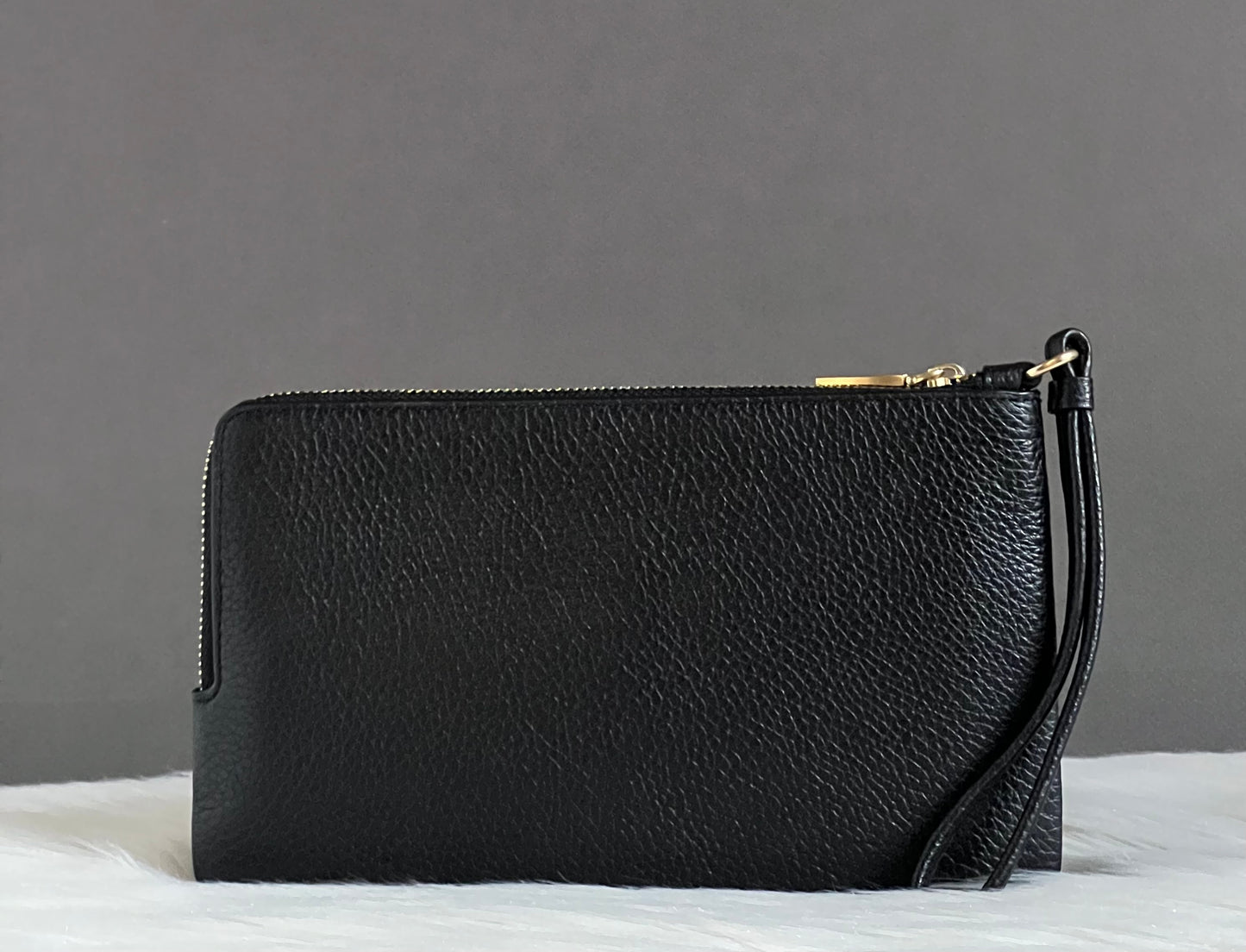 Coach Double Zip Wallet In Signature Canvas