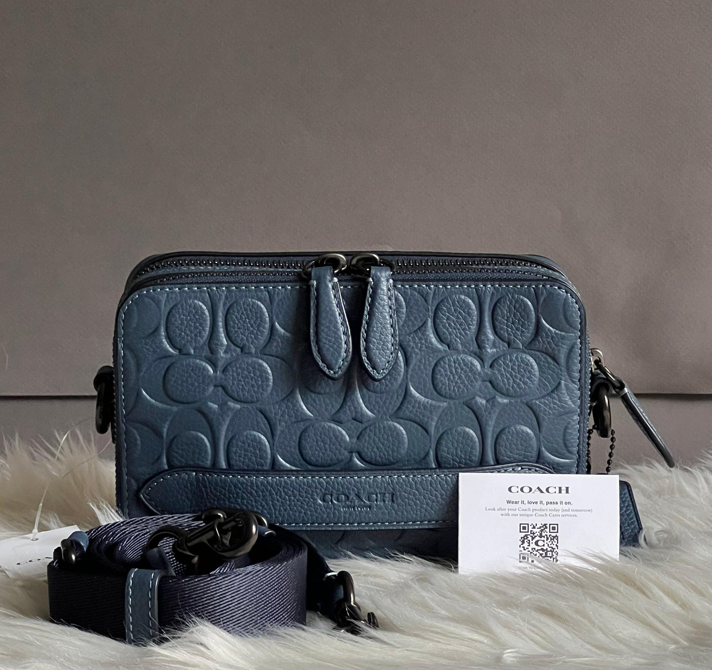 Coach Charter Crossbody in Signature Leather