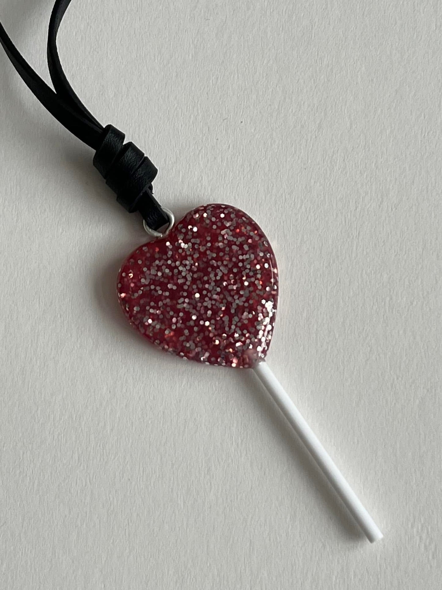Coach The Lil Nas X Drop Heart Lollipop Necklace