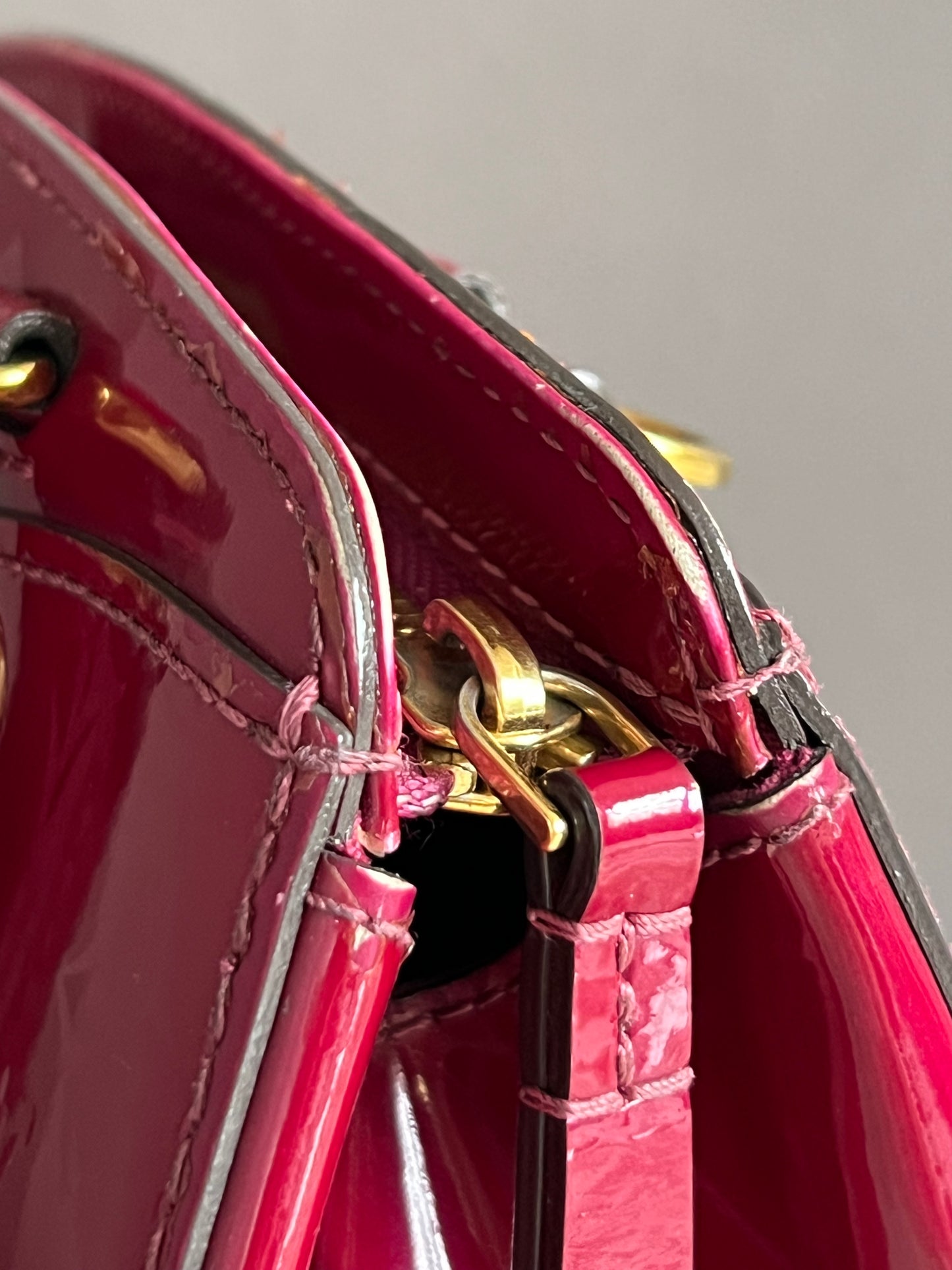 Louis Vuitton Monogram Brea BB in Vernis Leather Crossbody