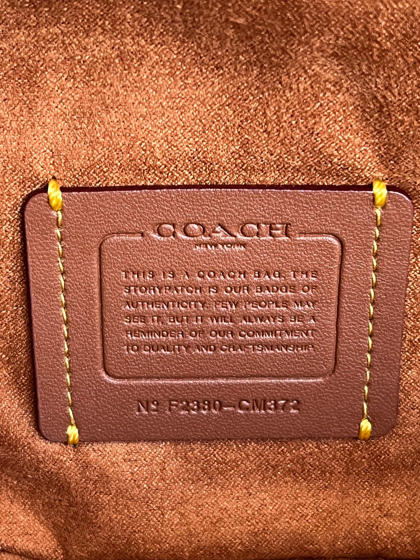 Coach Charter Slim Crossbody in Micro Signature Jacquard