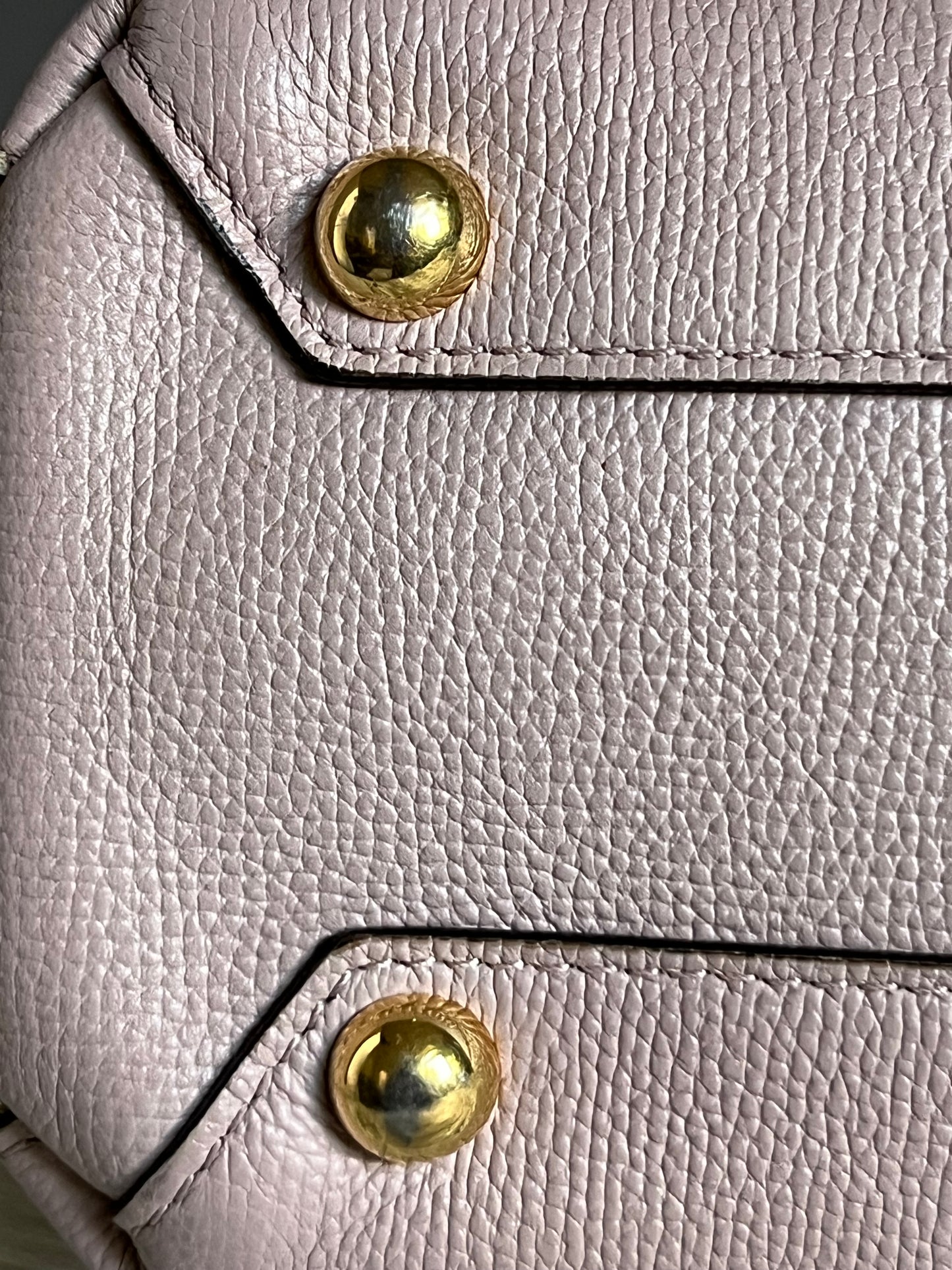 Burberry Derby Leather House Check Small Banner Tote Bag