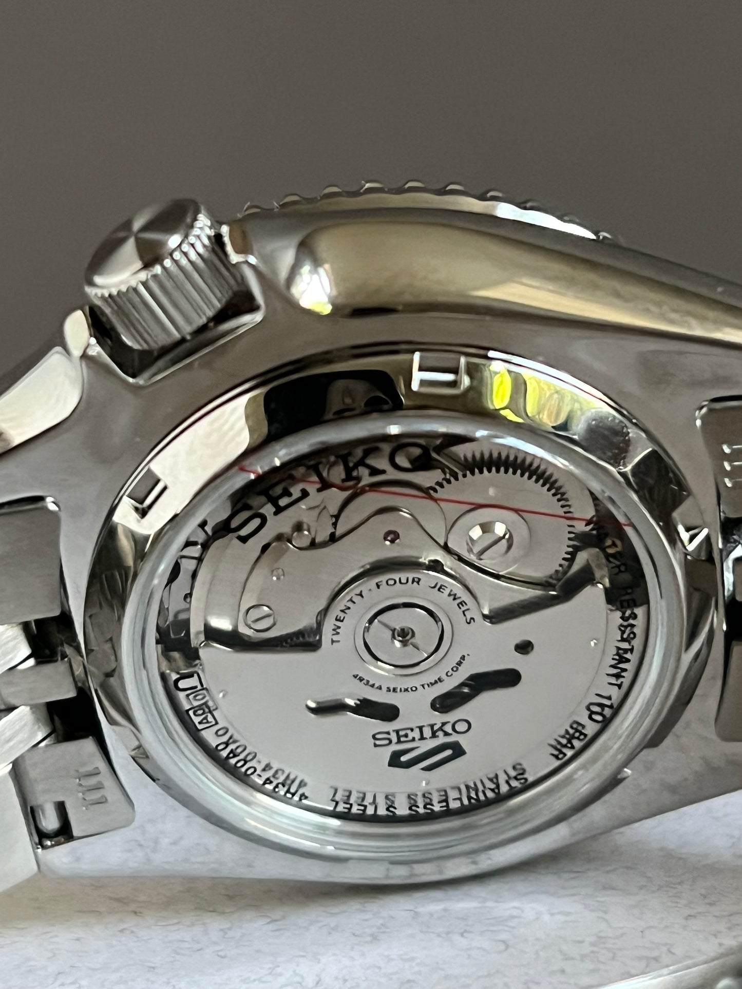 Seiko Men’s 5 Sports Automatic GMT Watch