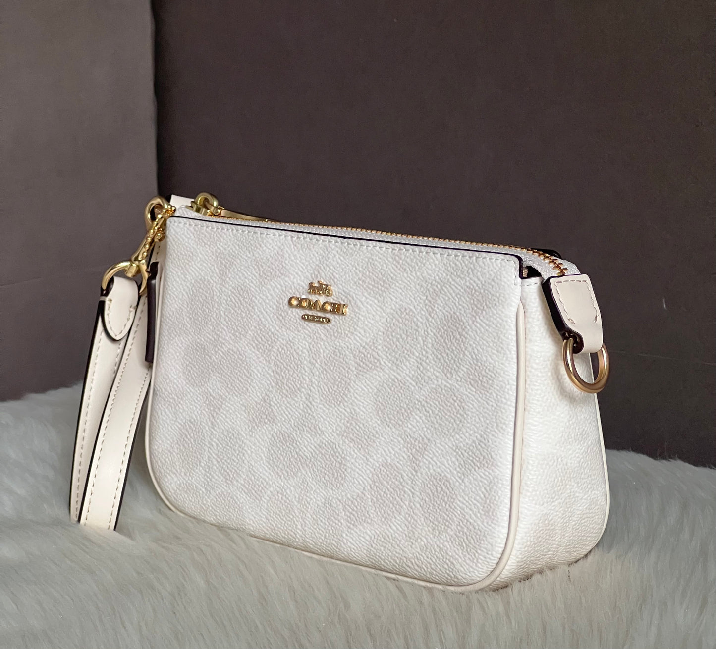 Coach Nolita 19 In Signature Canvas