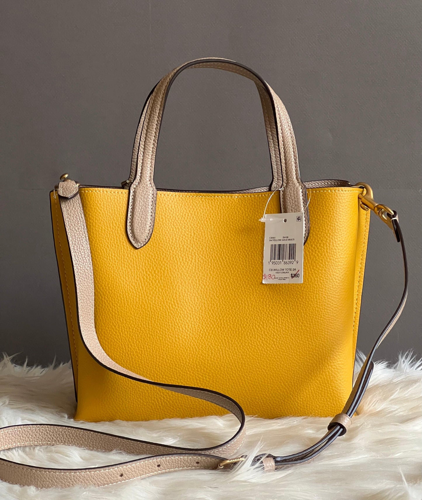 Coach Willow Tote 24 in Colorblock