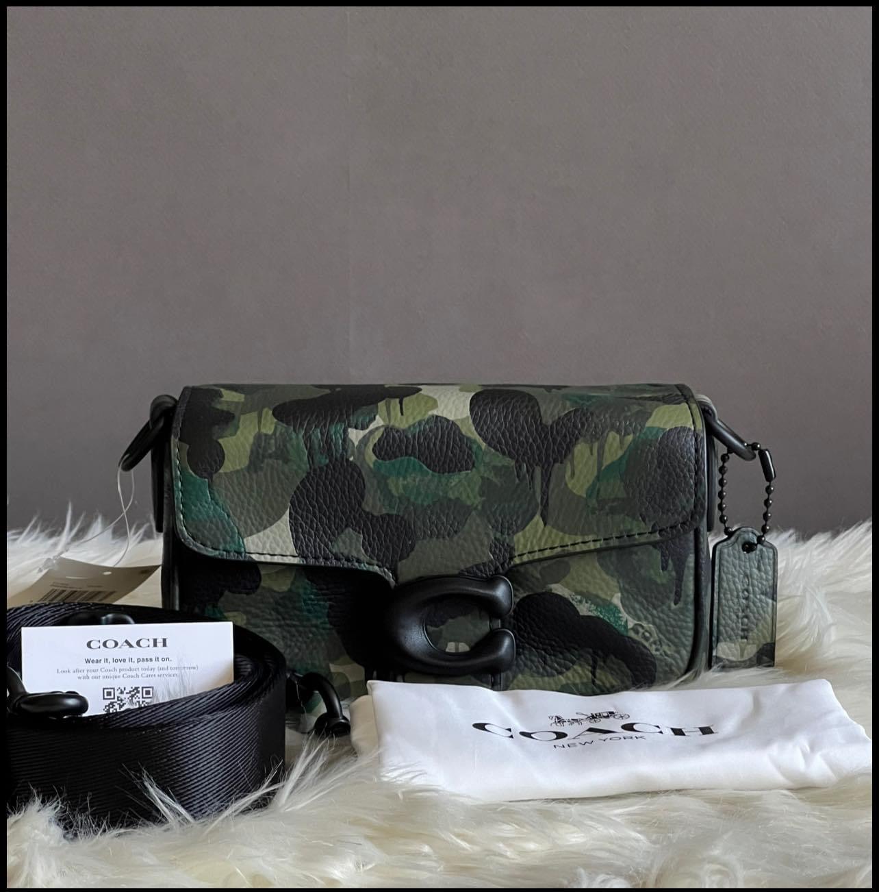 Coach Soft Tabby Crossbody 18 with Camo Print