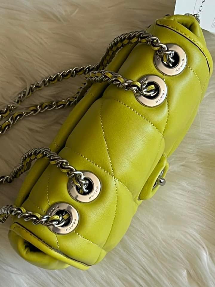 Coach Pillow Madison Shoulder Bag 18 with Quilting
