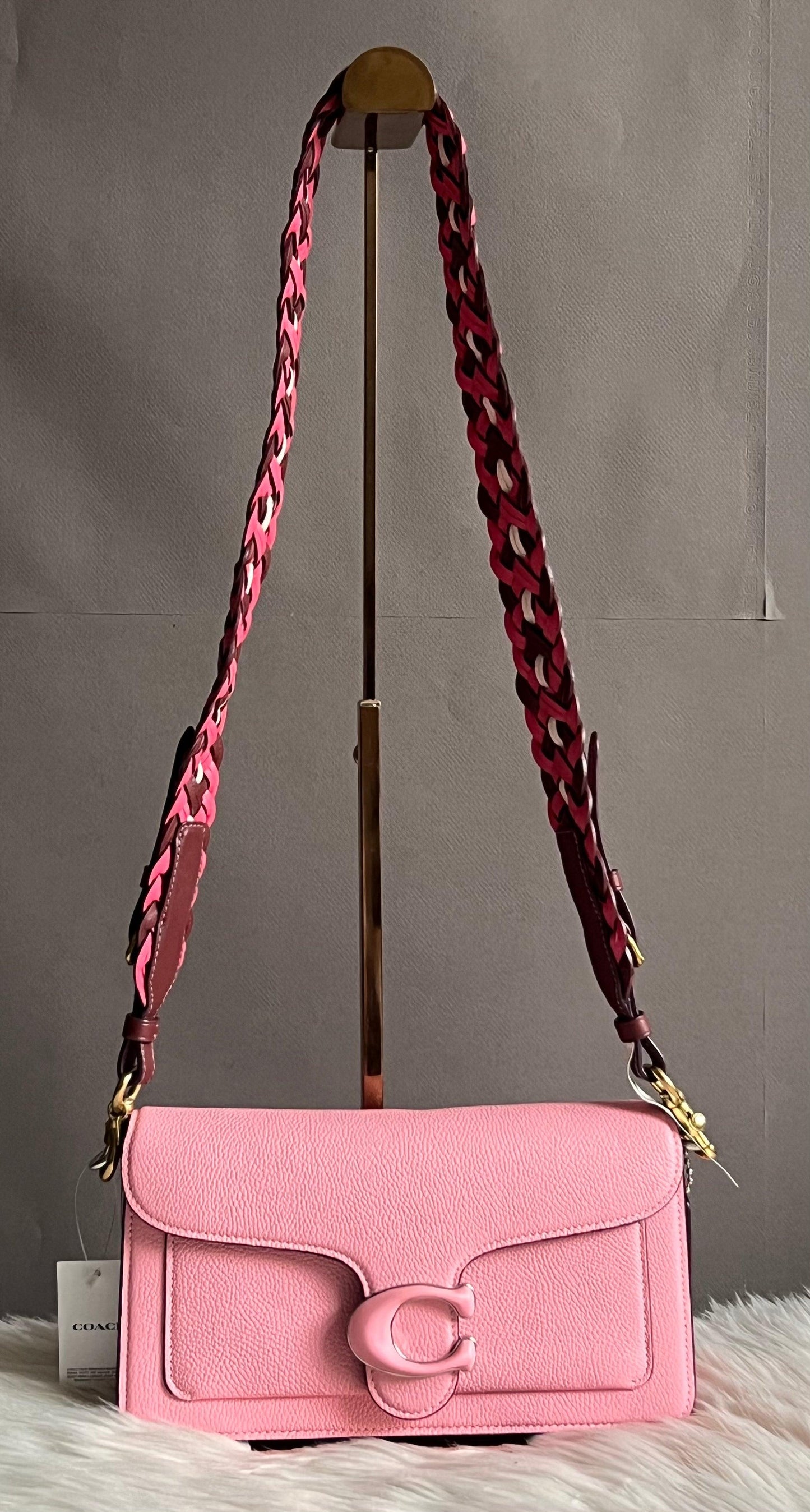 Coach Strap with Weaving