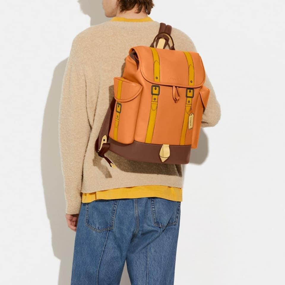 Coach Hitch Backpack with Trompe L’oeil