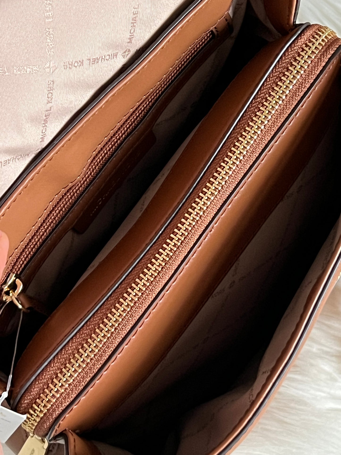 Michael Kors Harrison Medium Saffiano Leather Backpack