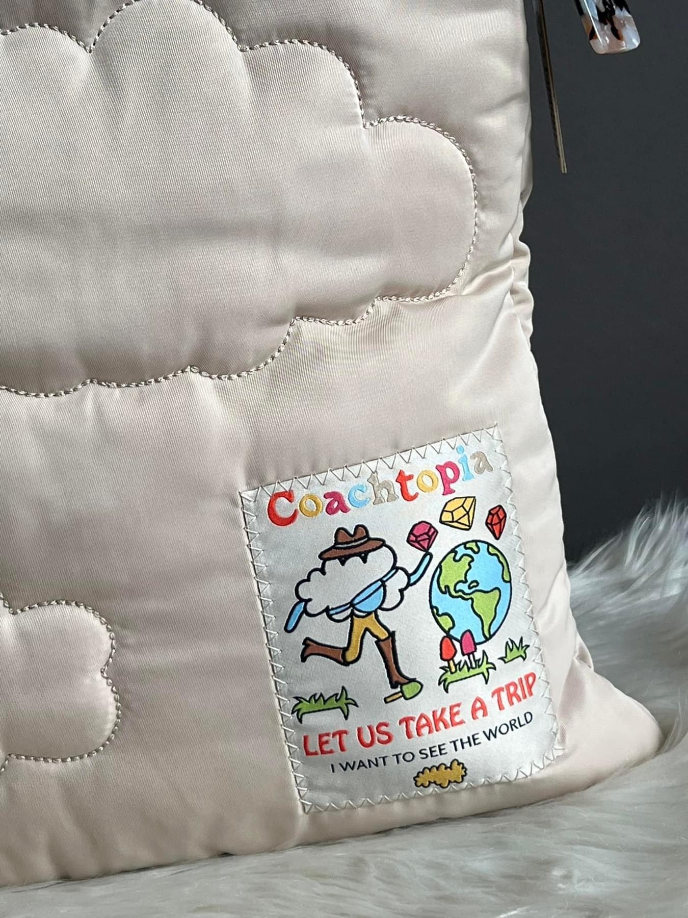 Coachtopia Loop Quilted Cloud Tote